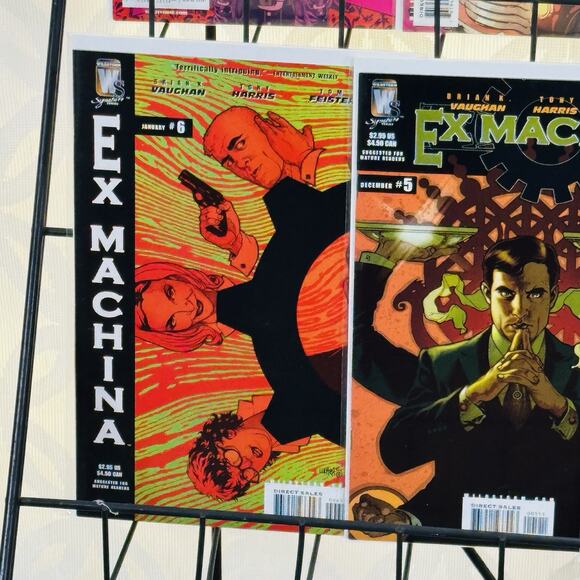 Ex Machina 1-8 Special 1-2 & Masquerade Special 1 Lot (2004 Wildstorm) - Picture 7 of 7